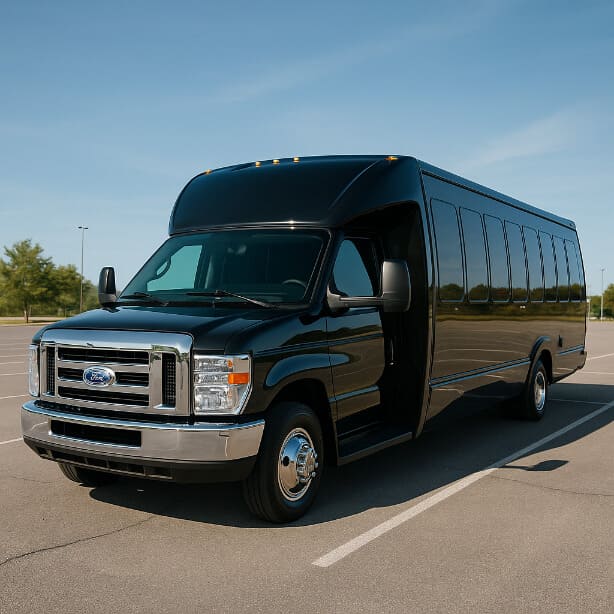 Charter Bus Rental Elk Grove 18 Passenger Minibus