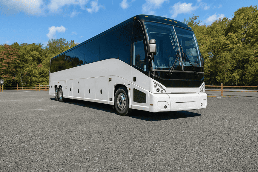picture of Charter Bus Rental Elk Grove coach bus